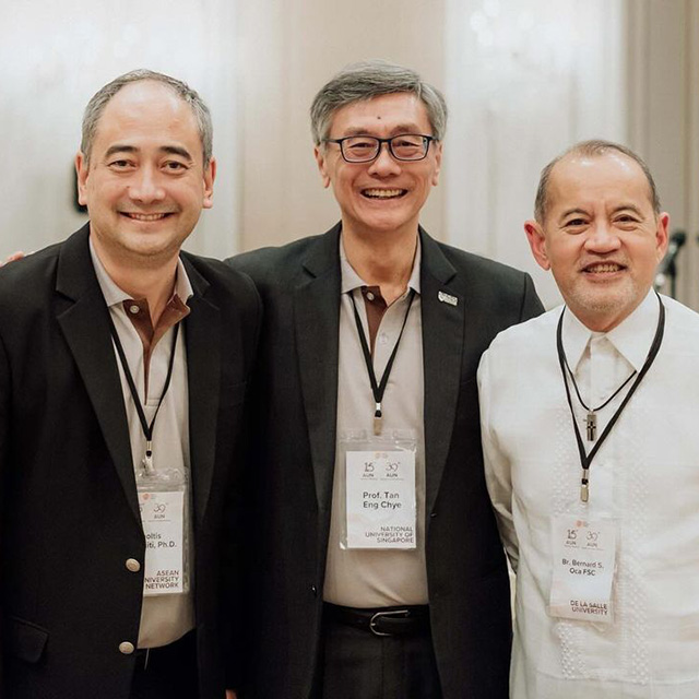 NUS President at the ASEAN University Network Board of Trustees and Rectors’ Meetings.