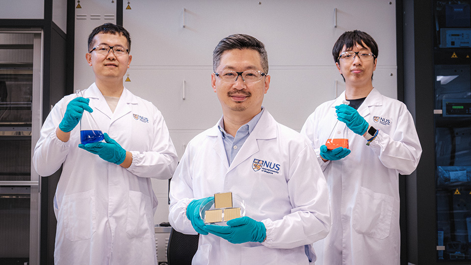 Boosting solar efficiency: NUS researchers achieve record-setting perovskite tandem solar cell with novel NIR-harvesting molecule
