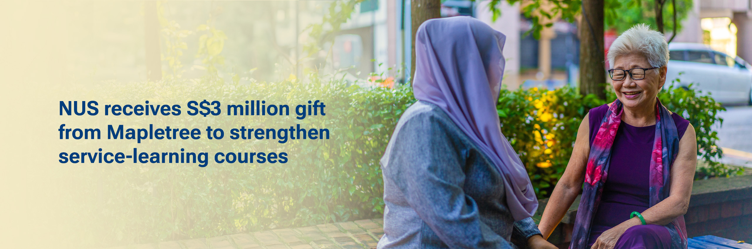 NUS receives S$3 million gift from Mapletree to strengthen service-learning courses