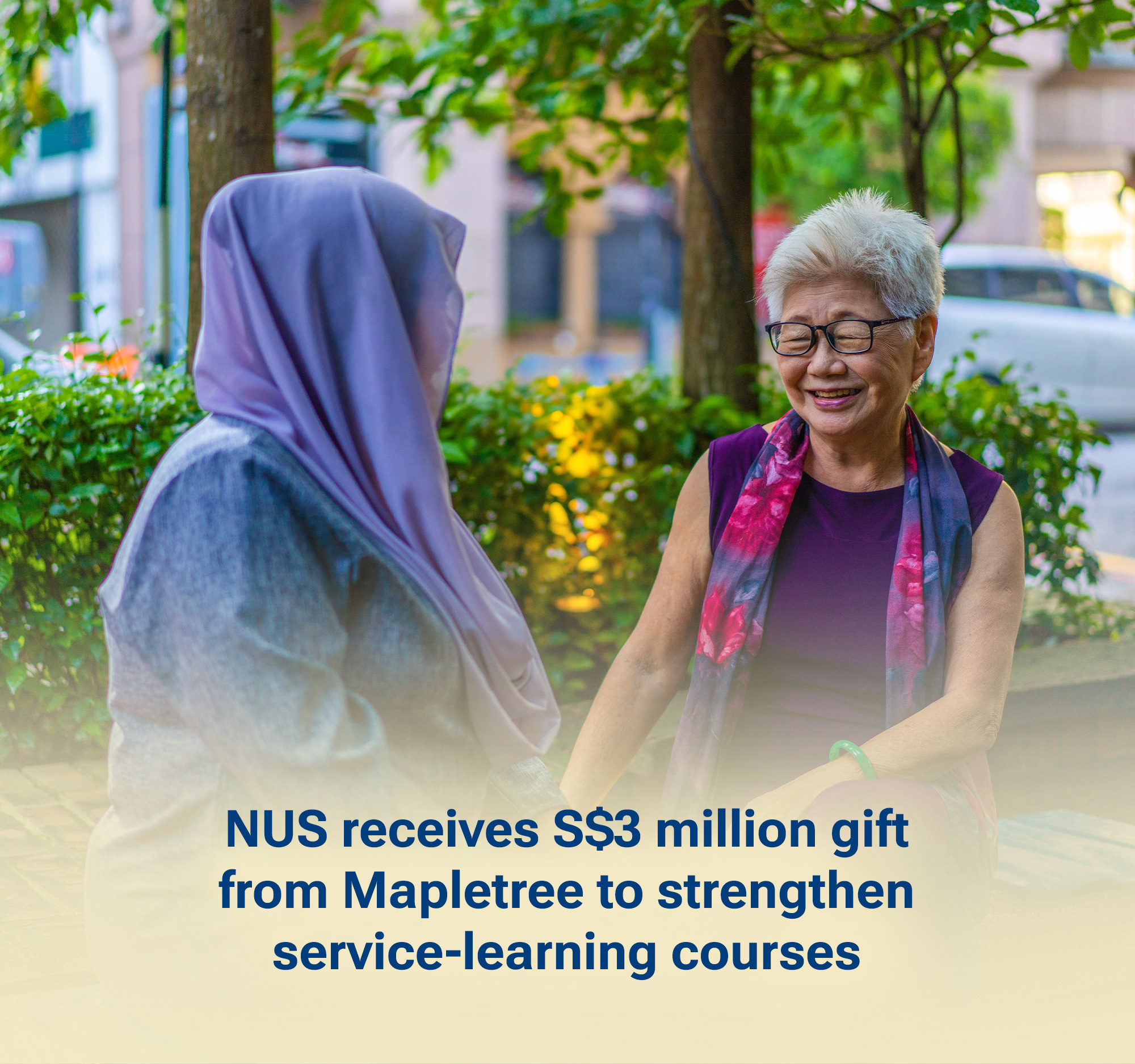 NUS receives S$3 million gift from Mapletree to strengthen service-learning courses