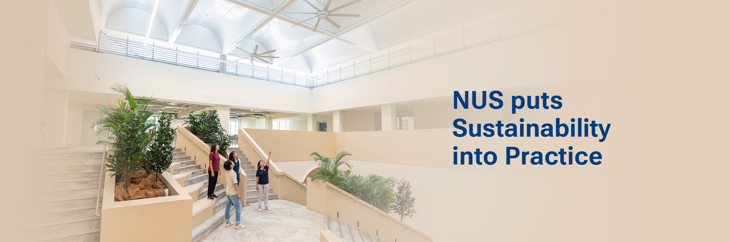 NUS puts Sustainability into Practice