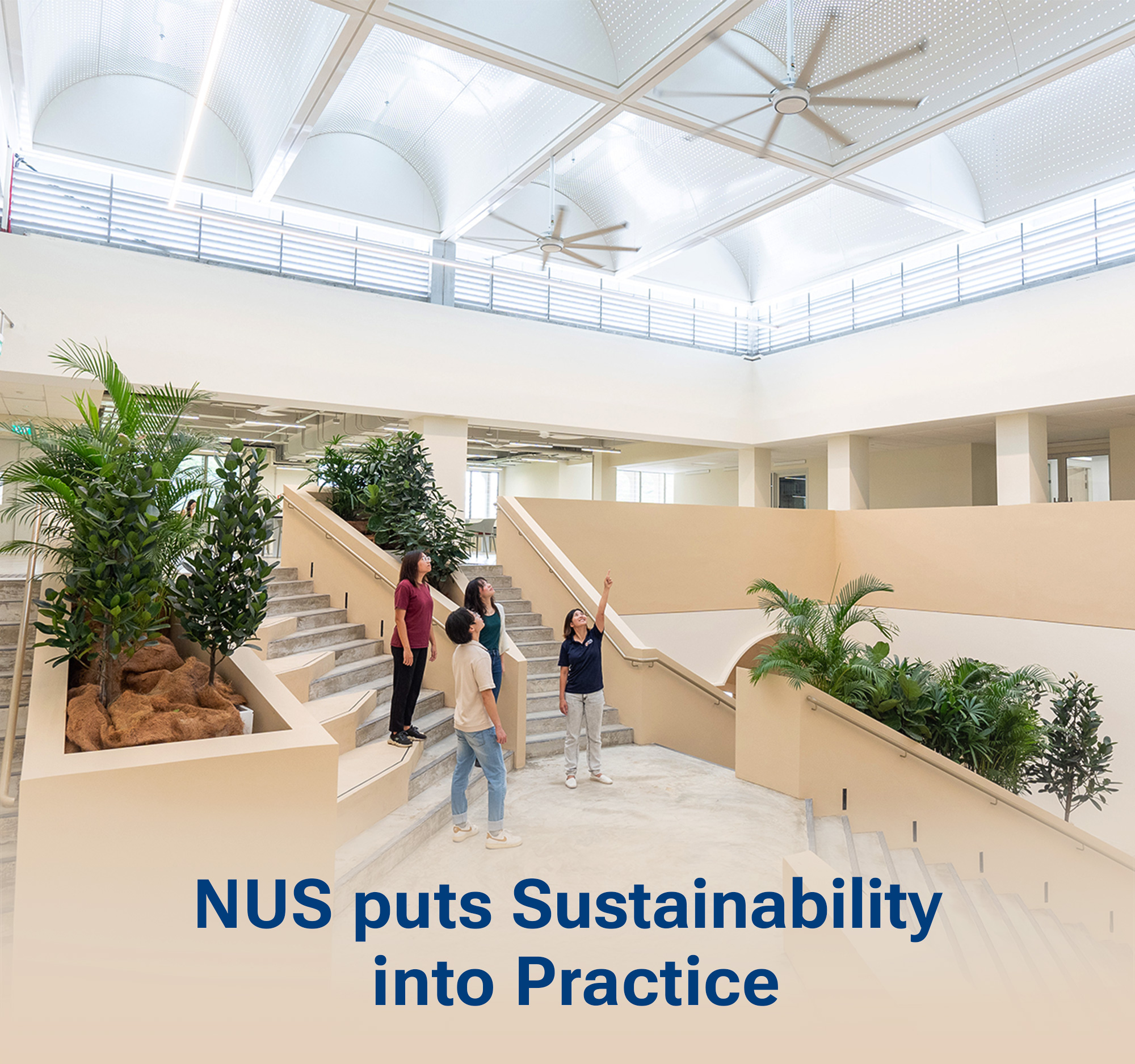 NUS puts Sustainability into Practice