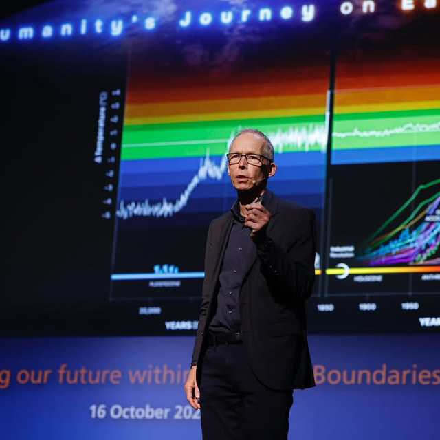 Welcome Professor Johan Rockström