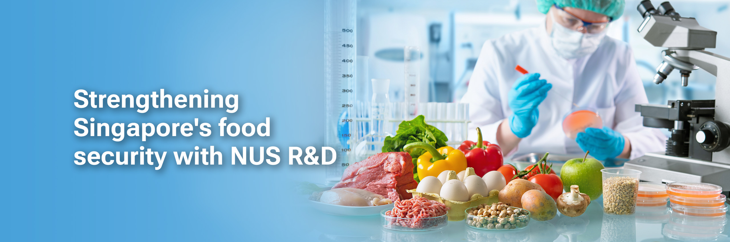 Strengthening Singapore's food security with NUS R&D