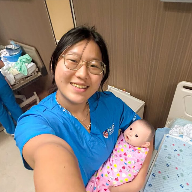 NUS Nursing student, Felicia Chin